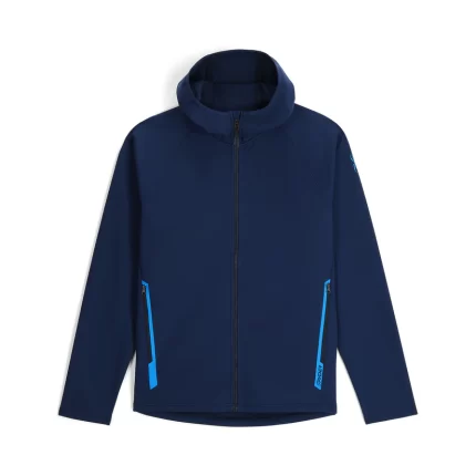 Spyder Gridweb ShellFleece Hoodie Navy