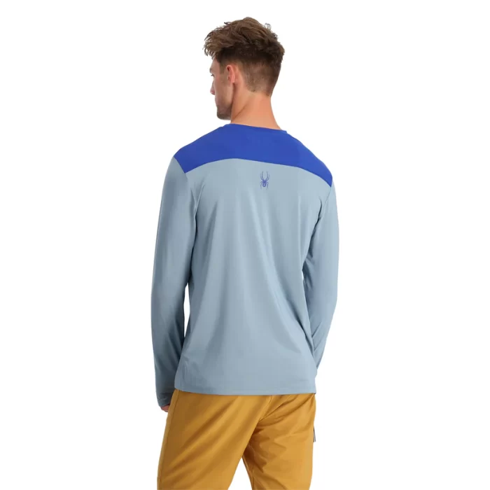 Spyder Arc Long Sleeve Tech Tee BLUE FOG