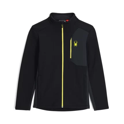 Spyder Bandit Full Zip Fleece Jacket BLACK