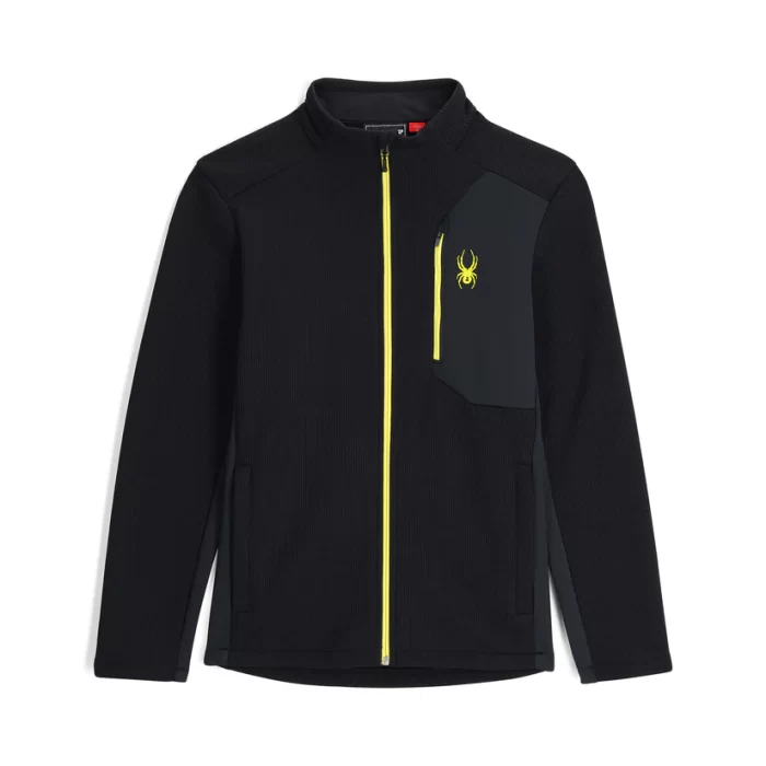 Spyder Bandit Full Zip Fleece Jacket BLACK