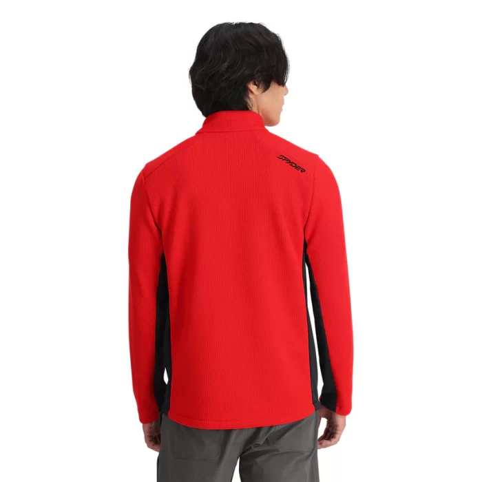 Spyder Bandit Full Zip Fleece Jacket RED