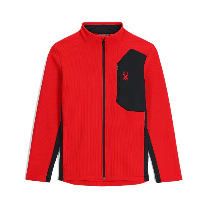 Spyder Bandit Full Zip Fleece Jacket RED