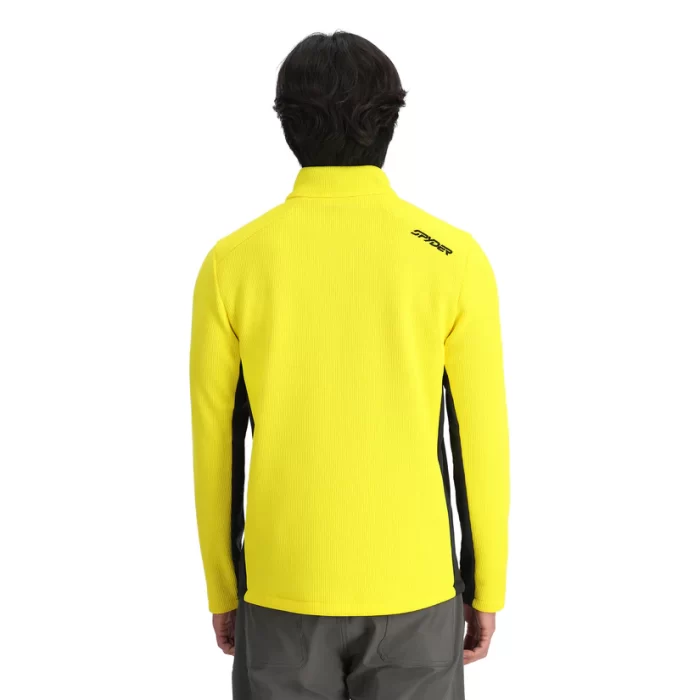 Spyder Bandit Half Zip Fleece Jacket ACID YELLOW