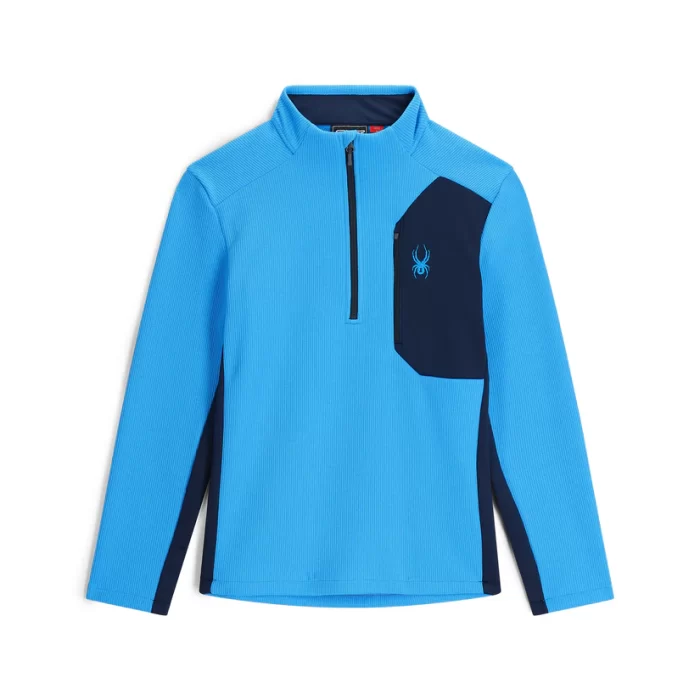 Spyder Bandit Half Zip Fleece Jacket AETHER BLUE