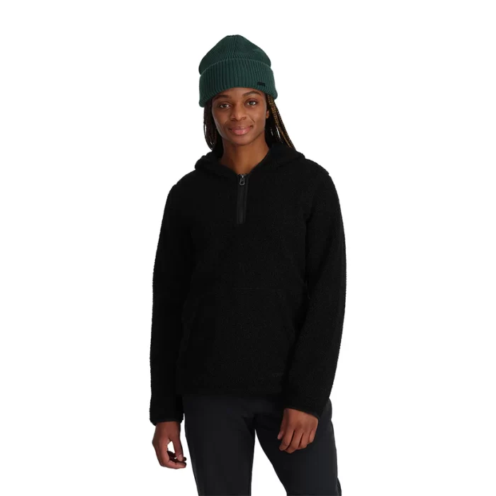 Spyder Cloud Fleece Hoodie Black