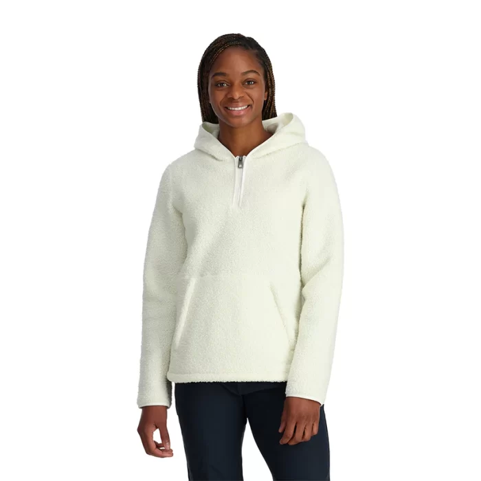 Spyder Cloud Fleece Hoodie SNOW