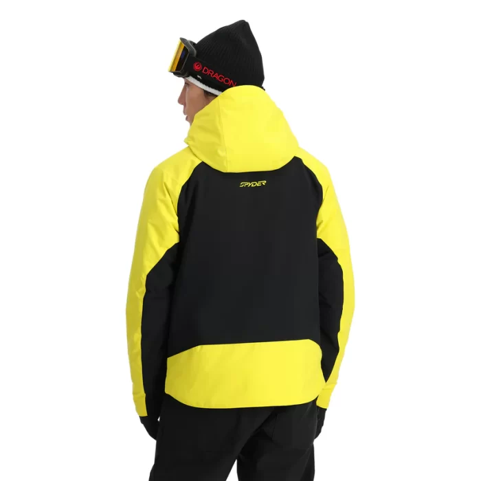 Spyder Copper Insulated Jacket ACID YELLOW