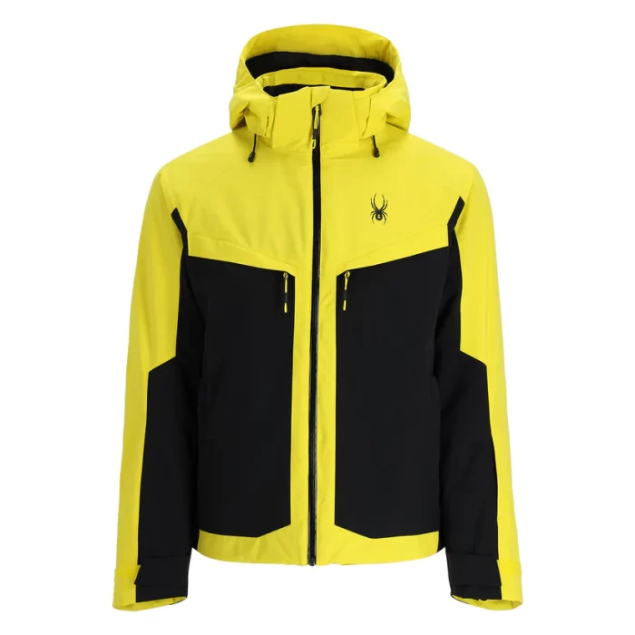 Spyder Copper Insulated Jacket ACID YELLOW