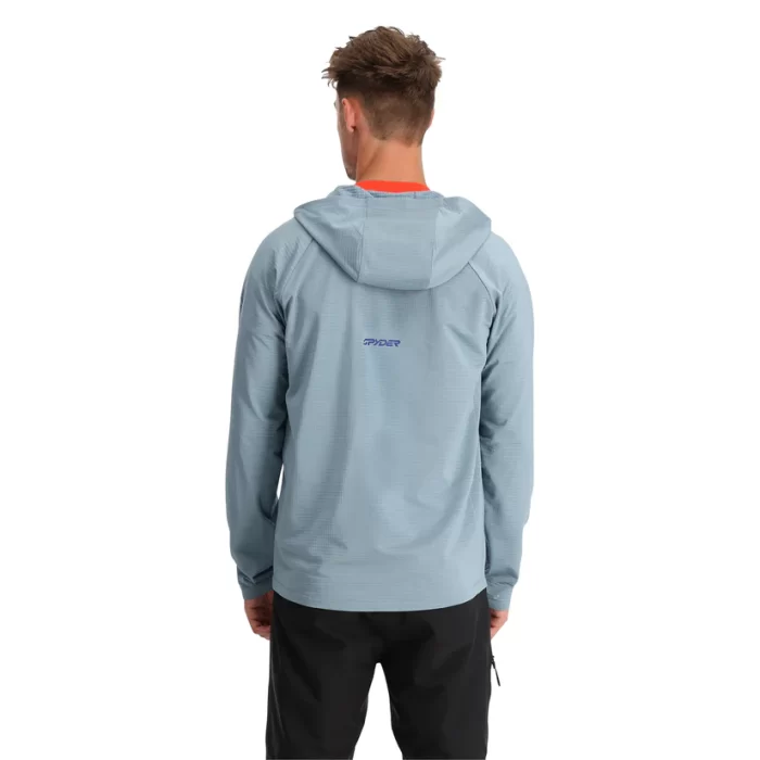 Spyder Gridweb Hoodie BLUE FOG