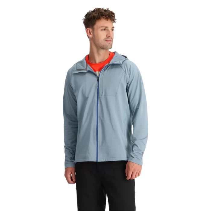 Spyder Gridweb Hoodie BLUE FOG