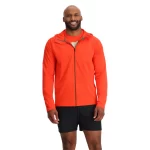 Spyder Gridweb Hoodie TWISTED ORANGE