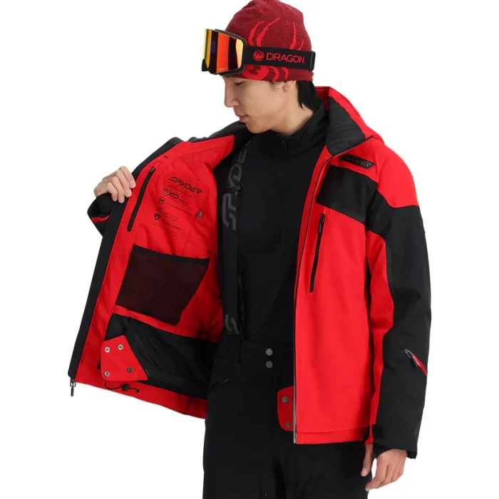 Spyder Leader Insulated Jacket RED