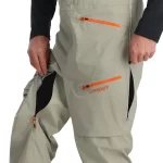 Spyder Sanction Bib Insulated Pant CONCRETE