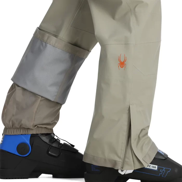 Spyder Sanction Bib Insulated Pant CONCRETE