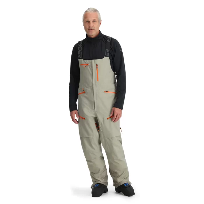 Spyder Sanction Bib Insulated Pant CONCRETE