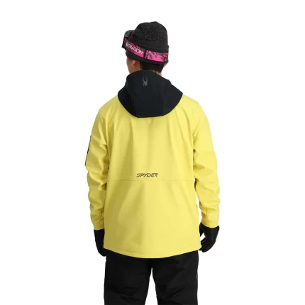 Spyder Softshell Riding Hoodie YELLOW