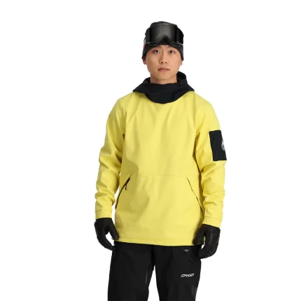 Spyder Softshell Riding Hoodie YELLOW