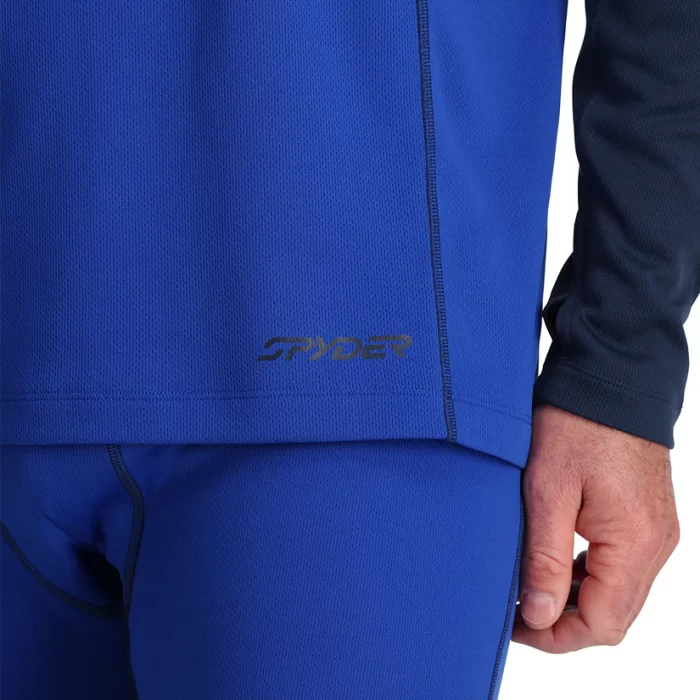 Spyder Stretch Charger Electric Hoodie Blue