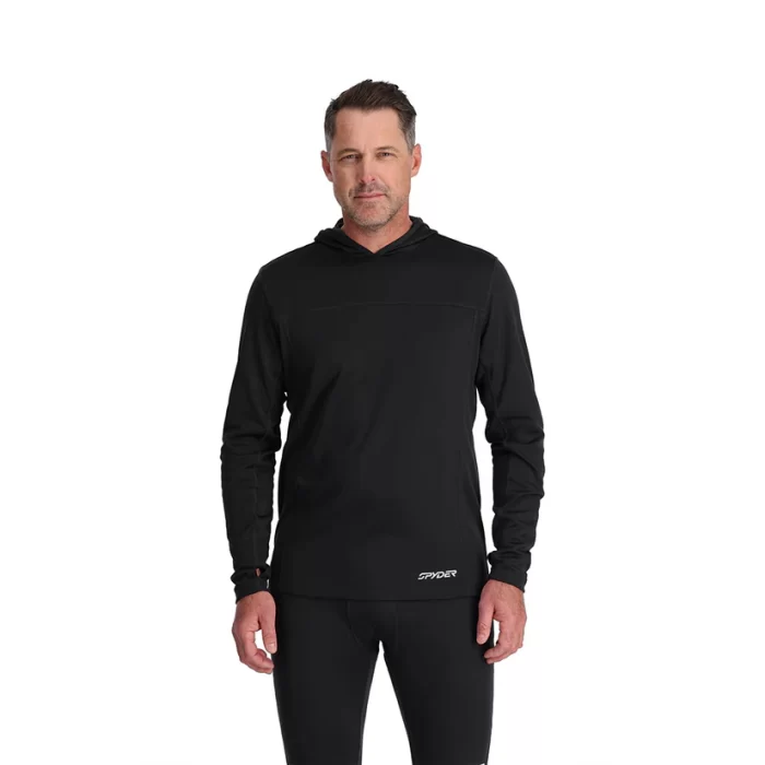 Spyder Stretch Charger Hoodie Black