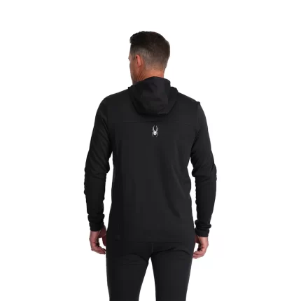 Spyder Stretch Charger Hoodie Black