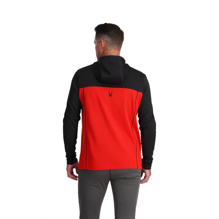 Spyder Stretch Charger Hoodie VOLCANO