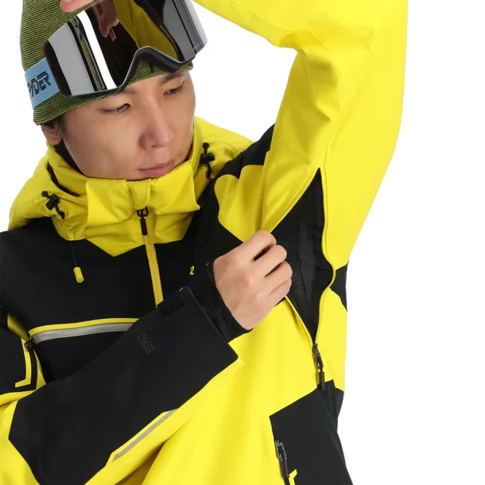 Spyder Titan Insulated Jacket ACID YELLOW