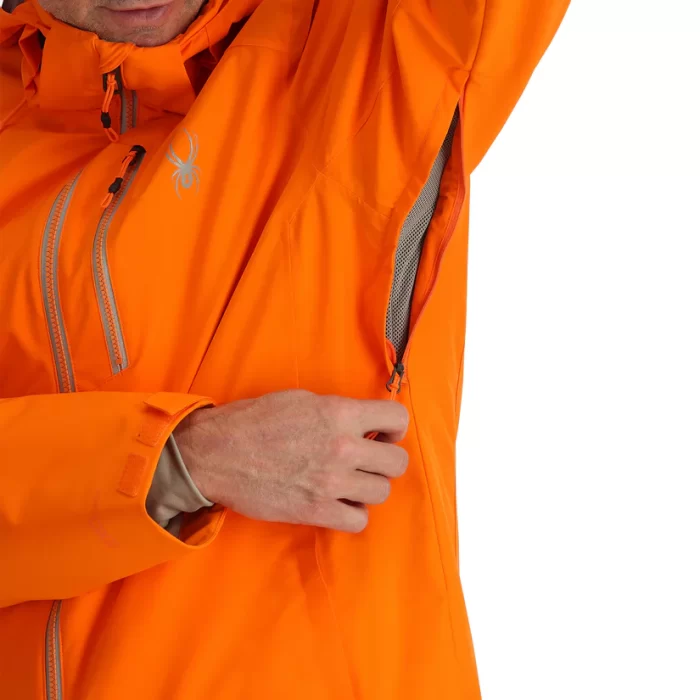 Spyder Tripoint Insulated Jacket ORANGE SHOCK