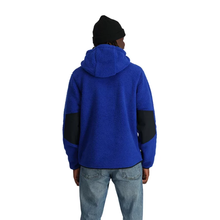 Spyder Stretch Charger Electric Hoodie Blue