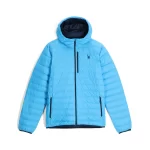 Spyder Zenith Hooded Down Jacket AETHER BLUE