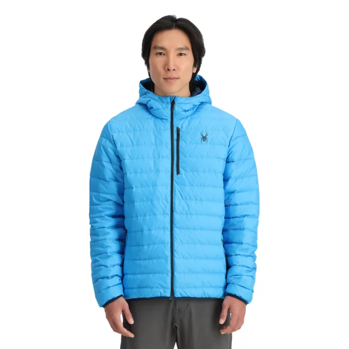 Spyder Zenith Hooded Down Jacket AETHER BLUE