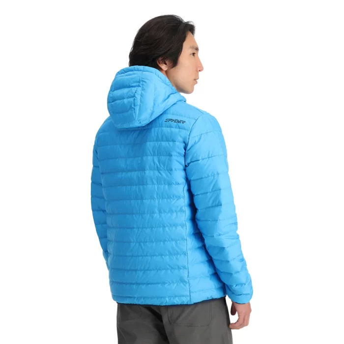 Spyder Zenith Hooded Down Jacket AETHER BLUE