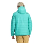 Spyder Zenith Hooded Down Jacket TEAL GREEN